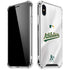 MLB Oakland Athletics Home Jersey iPhone XS Max Clear Case