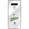 MLB Oakland Athletics Home Jersey LG Stylo 6 Clear Case