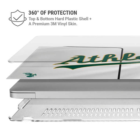 MLB Oakland Athletics Home Jersey MacBook Air 13in M1 (2021) Case plus Skin