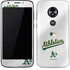 MLB Oakland Athletics Home Jersey Moto E5 Play Skin