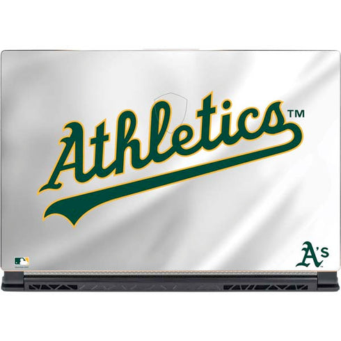 MLB Oakland Athletics Home Jersey MSI GS65 Stealth Laptop Skin