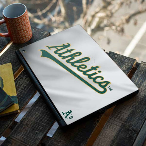 MLB Oakland Athletics Home Jersey MSI GS65 Stealth Laptop Skin