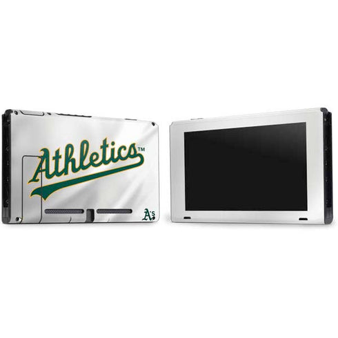 MLB Oakland Athletics Home Jersey Nintendo Switch Bundle Skin