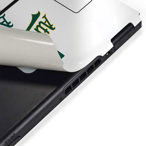 MLB Oakland Athletics Home Jersey Nintendo Switch Bundle Skin