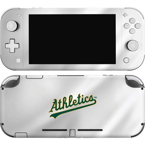 MLB Oakland Athletics Home Jersey Nintendo Switch Lite Skin