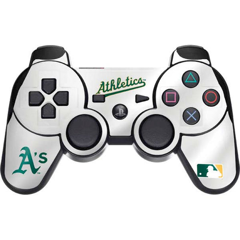 MLB Oakland Athletics Home Jersey PS3 Dual Shock wireless controller Skin
