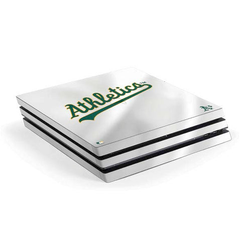 MLB Oakland Athletics Home Jersey PS4 Pro Console Skin