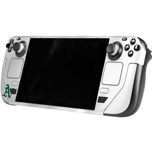 MLB Oakland Athletics Home Jersey Steam Deck Handheld Gaming Computer Skin