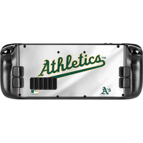 MLB Oakland Athletics Home Jersey Steam Deck Handheld Gaming Computer Skin