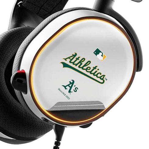 MLB Oakland Athletics Home Jersey SteelSeries Arctis 3 Skin