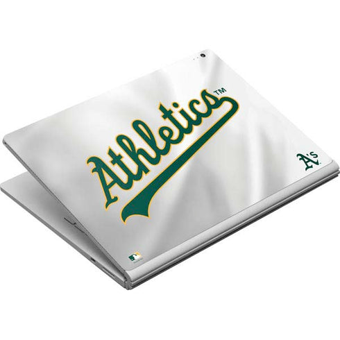 MLB Oakland Athletics Home Jersey Surface Book Skin
