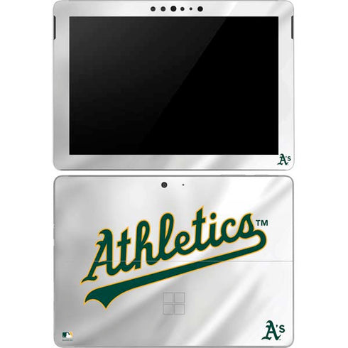 MLB Oakland Athletics Home Jersey Surface Go Skin