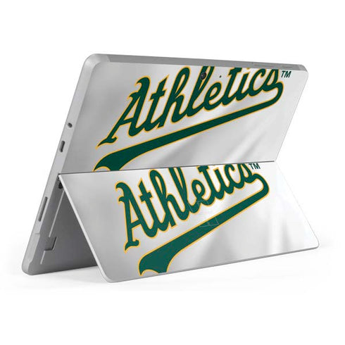 MLB Oakland Athletics Home Jersey Surface Go Skin