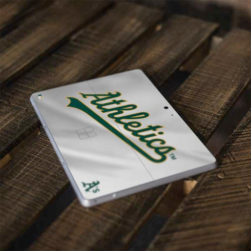 MLB Oakland Athletics Home Jersey Surface Go Skin
