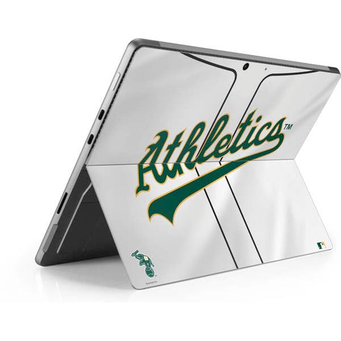 MLB Oakland Athletics Home Jersey Surface Pro 8 Skin