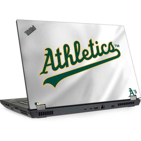 MLB Oakland Athletics Home Jersey Lenovo ThinkPad Skin