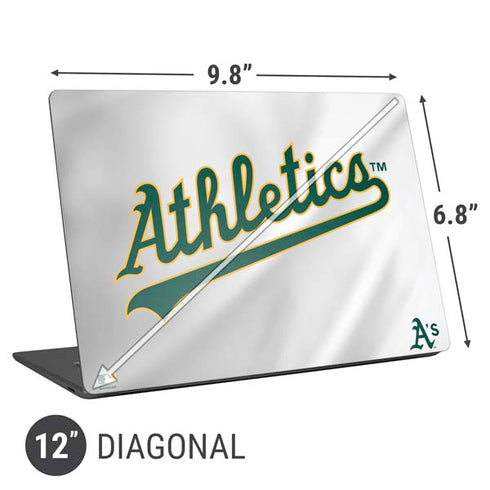 MLB Oakland Athletics Home Jersey Universal Laptop 12in (9.8 x 6.8in) Skin