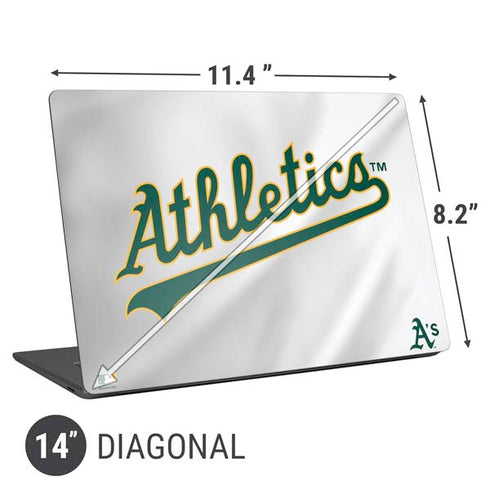 MLB Oakland Athletics Home Jersey Universal Laptop 14in (11.4 x 8.2in) Skin