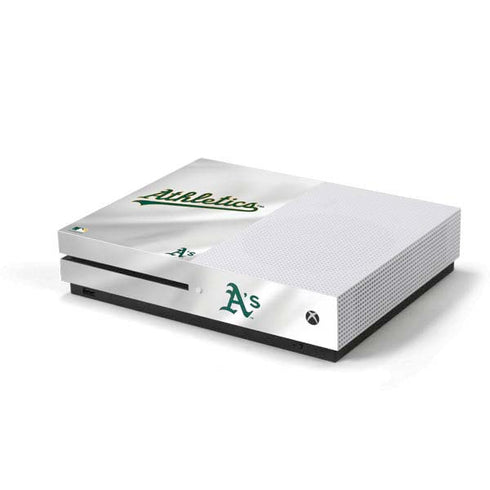MLB Oakland Athletics Home Jersey Xbox One S Console Skin
