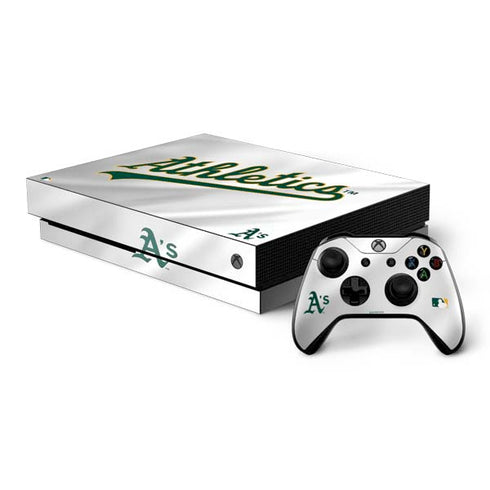 MLB Oakland Athletics Home Jersey Xbox One X Bundle Skin