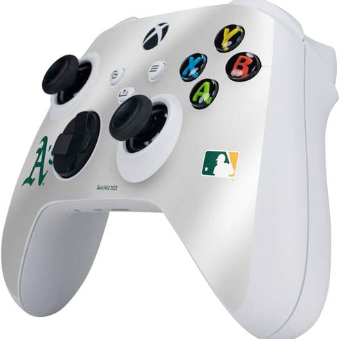 MLB Oakland Athletics Home Jersey Xbox Series S Controller Skin