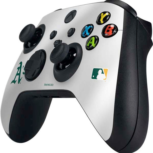 MLB Oakland Athletics Home Jersey Xbox Series X Controller Skin