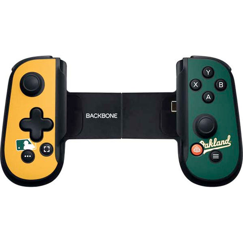 MLB Oakland Athletics Split Backbone One for iPhone Game Controller Skin
