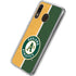 MLB Oakland Athletics Split Galaxy A20 Clear Case