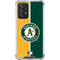 MLB Oakland Athletics Split Galaxy A52 5G Clear Case