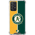 MLB Oakland Athletics Split Galaxy A52 5G Clear Case