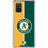 MLB Oakland Athletics Split Galaxy A71 5G Clear Case