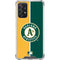 MLB Oakland Athletics Split Galaxy A72 5G Clear Case