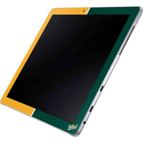 MLB Oakland Athletics Split Galaxy Book 12in Skin