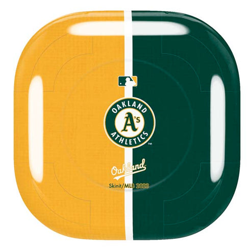 MLB Oakland Athletics Split Galaxy Buds Pro Skin