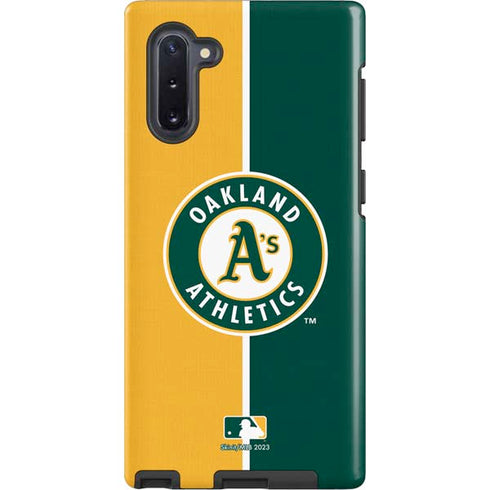 MLB Oakland Athletics Split Galaxy Note 10 Pro Case