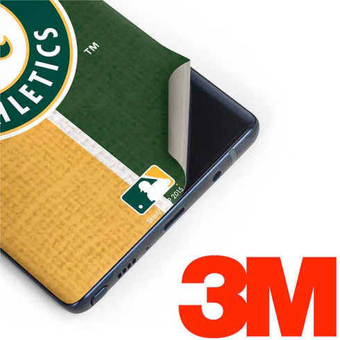 MLB Oakland Athletics Split Galaxy Note 9 Skin