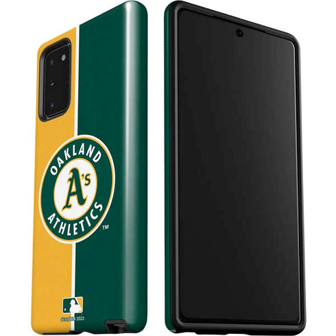 MLB Oakland Athletics Split Galaxy Note20 5G Pro Case