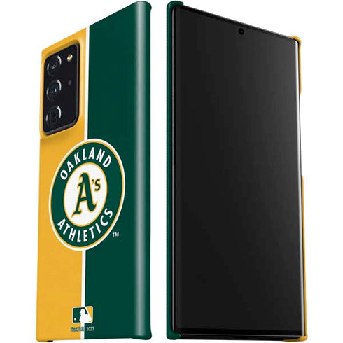 MLB Oakland Athletics Split Galaxy Note20 Ultra 5G Lite Case