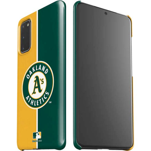 MLB Oakland Athletics Split Galaxy S20 Lite Case