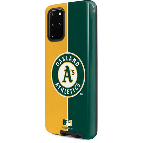 MLB Oakland Athletics Split Galaxy S20 Plus Pro Case