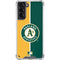 MLB Oakland Athletics Split Galaxy S21 5G Clear Case