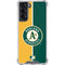 MLB Oakland Athletics Split Galaxy S22 Clear Case