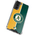 MLB Oakland Athletics Split Galaxy S22 Plus Clear Case