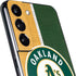 MLB Oakland Athletics Split Galaxy S22 Plus Skin