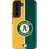 MLB Oakland Athletics Split Galaxy S22 Pro Case