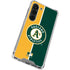 MLB Oakland Athletics Split Galaxy S23 Clear Case