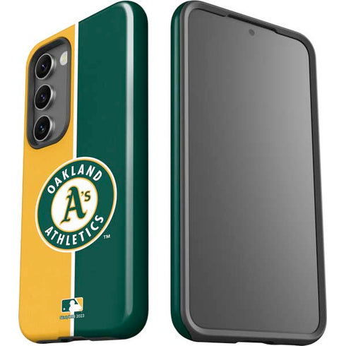 MLB Oakland Athletics Split Galaxy S23 Pro Case