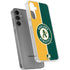 MLB Oakland Athletics Split Galaxy S24 Plus Clear Case
