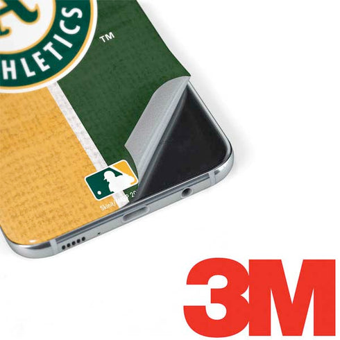 MLB Oakland Athletics Split Galaxy S8 Skin