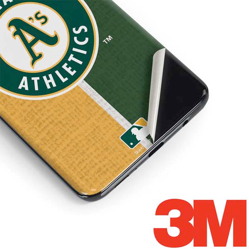 MLB Oakland Athletics Split Galaxy S9 Skin